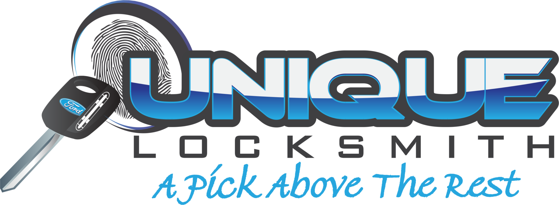 unique locksmith logo